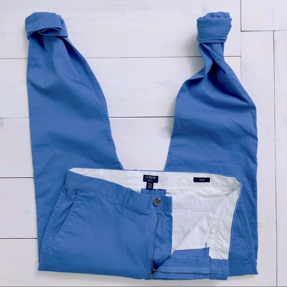 J. Crew Other - J.Crew 484 Slim Fit Flex Chino Estate Blue